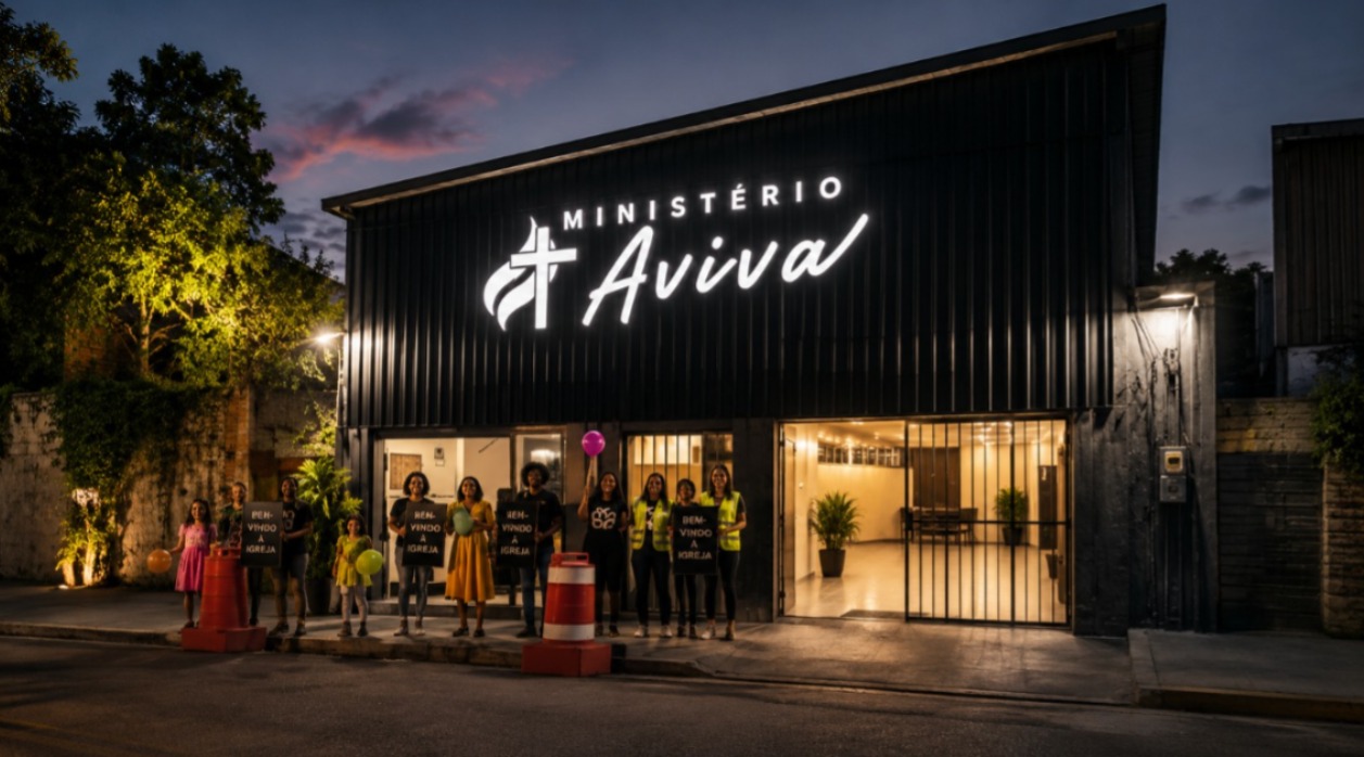 Recepção do Ministério Aviva RJ