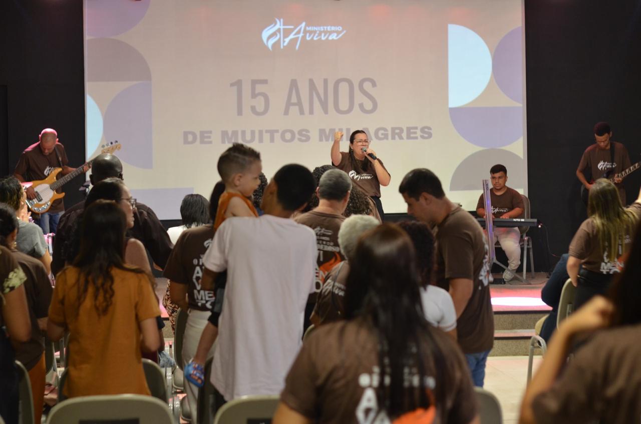 Culto de celebração — 15 anos